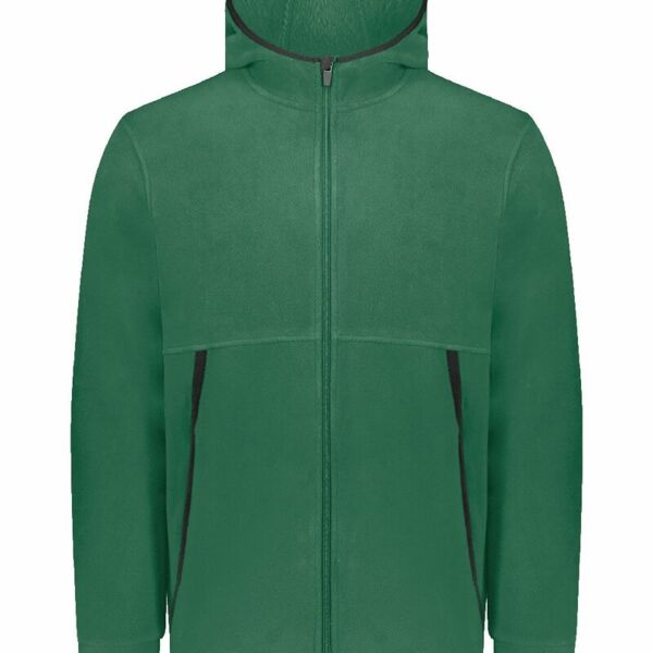 Unisex Eco Revive™ Polar Fleece Hooded Full-Zip Jacket Thumbnail